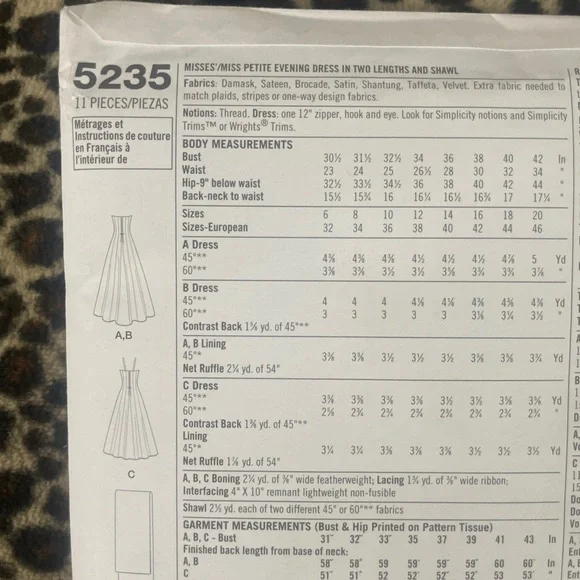 Prom Dress Pattern - Picture 7 of 7